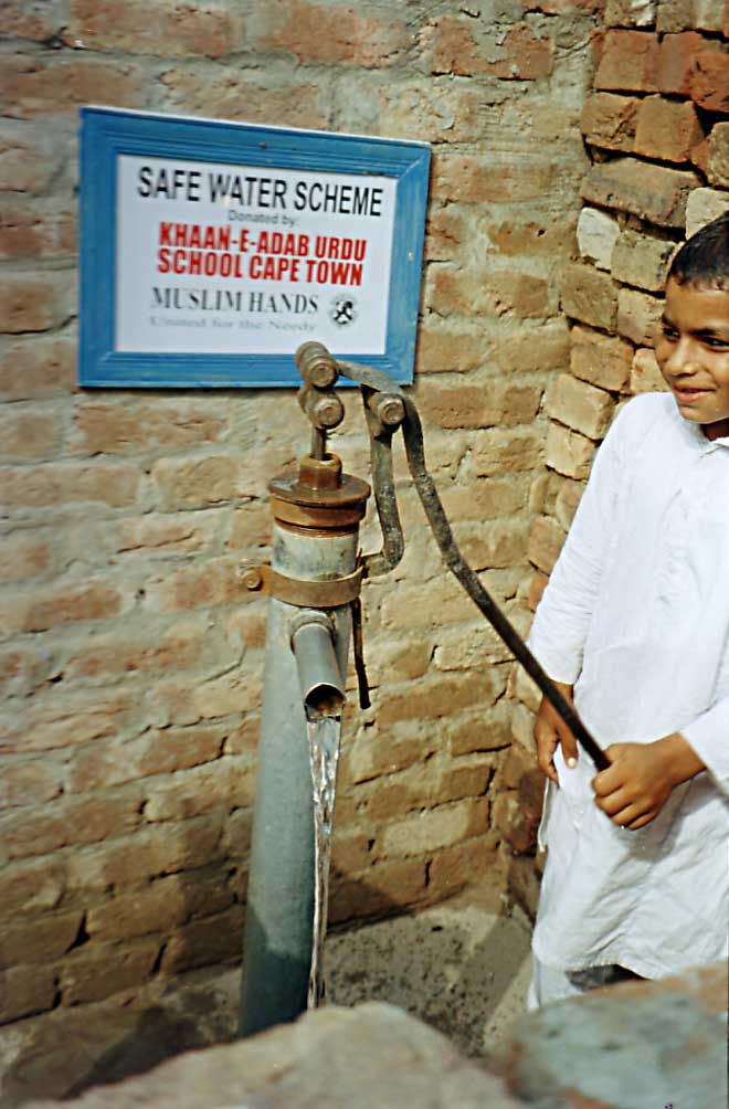Water well donations